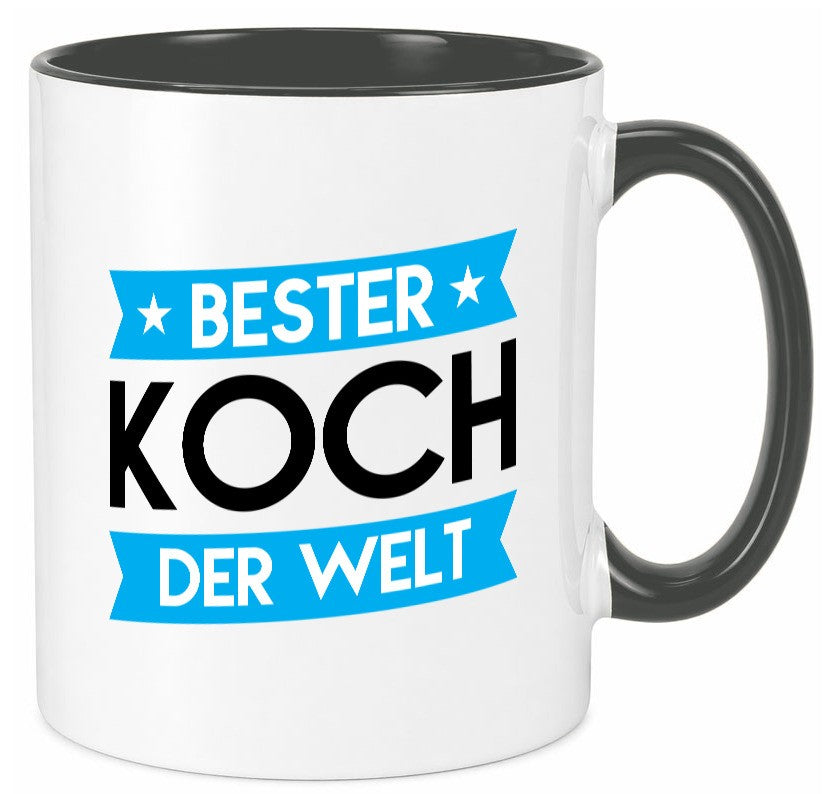 Bester Koch | Chefkoch lustiger Spruch Geschenk Arbeit Kollegen Büro Tasse