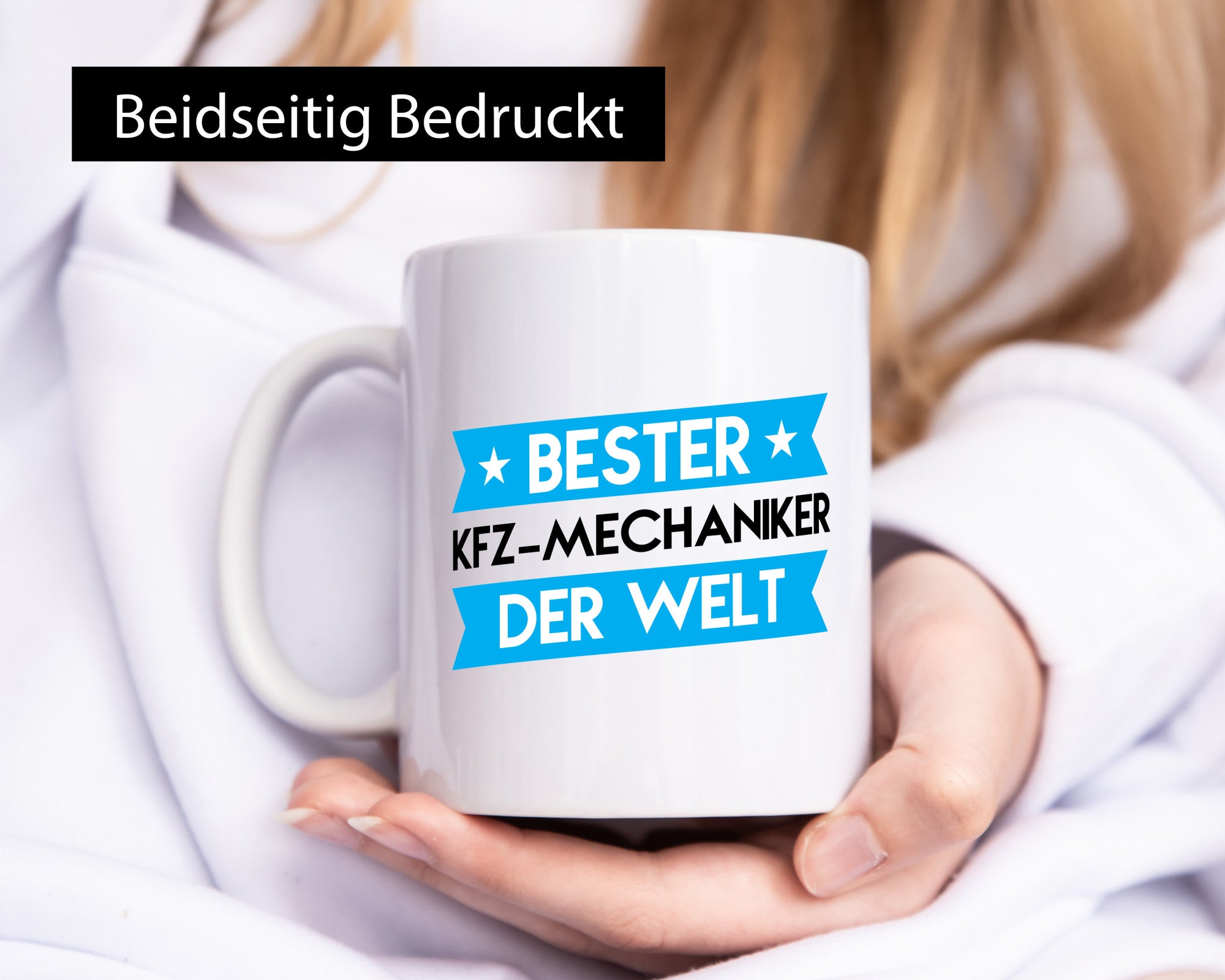 Bester KFZ-Mechaniker | Werkstatt Mechaniker Geschenkidee Humor Tasse