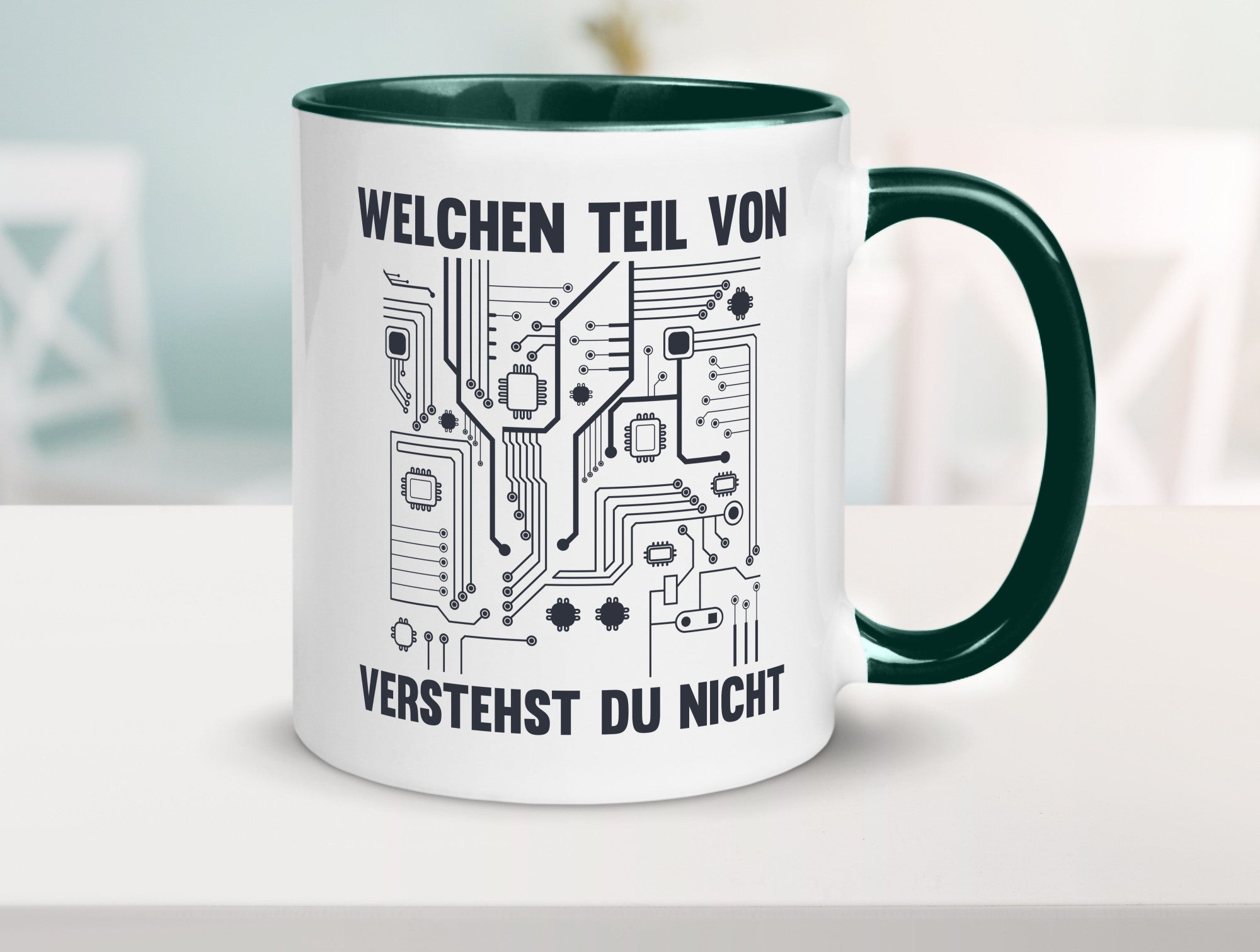 Welchen teil von verstehst du nicht | technik Humor Geschenkidee Tasse