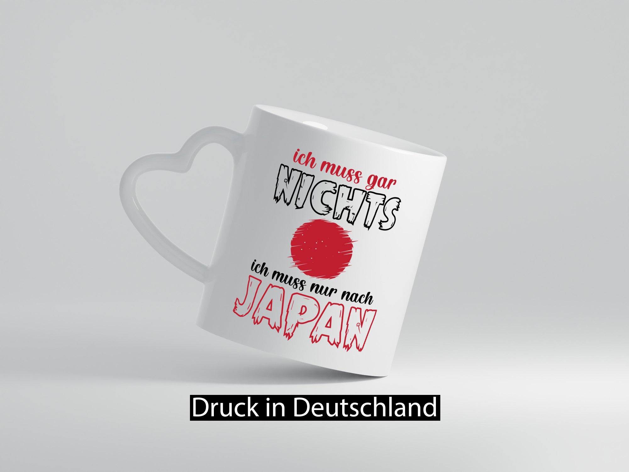 Ich muss gar nix nach Japan | Urlaub Asiatisch Geschenk Humor Geschenkidee