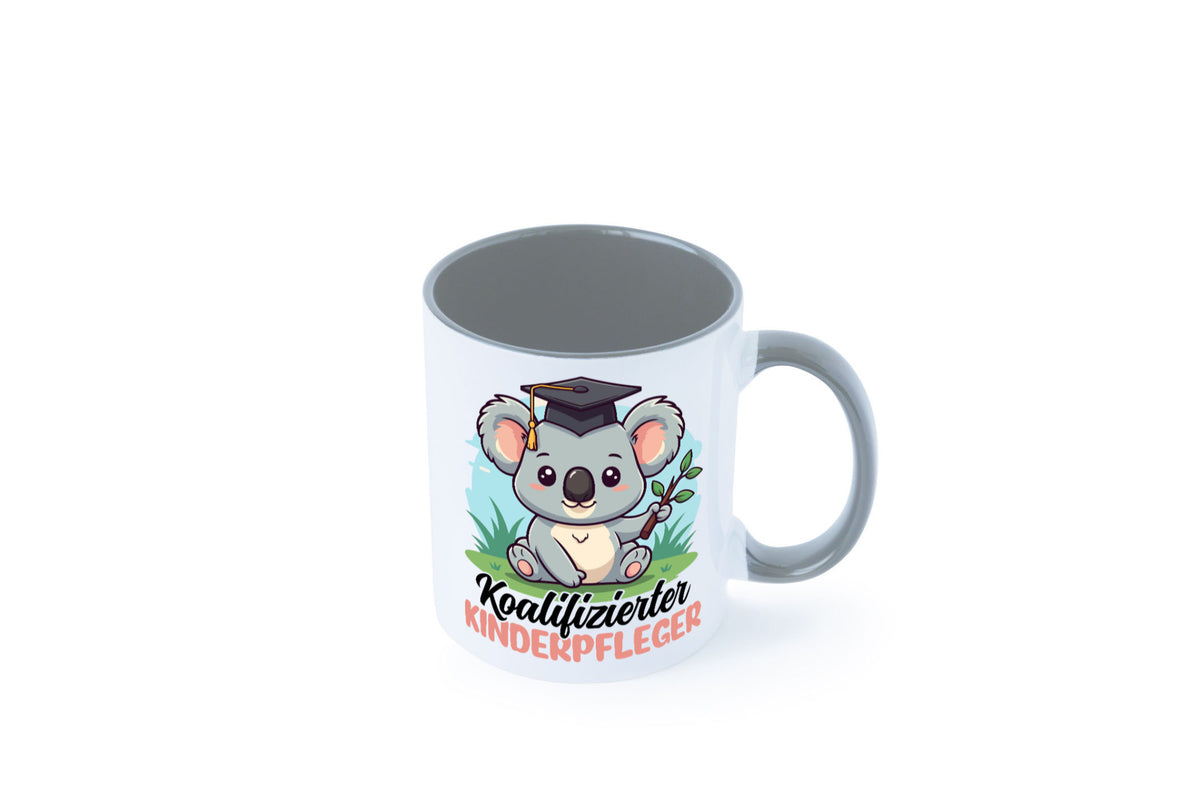Koalifizierter Kinderpfleger | Pfleger Kinder Geschenkidee Humor Tasse