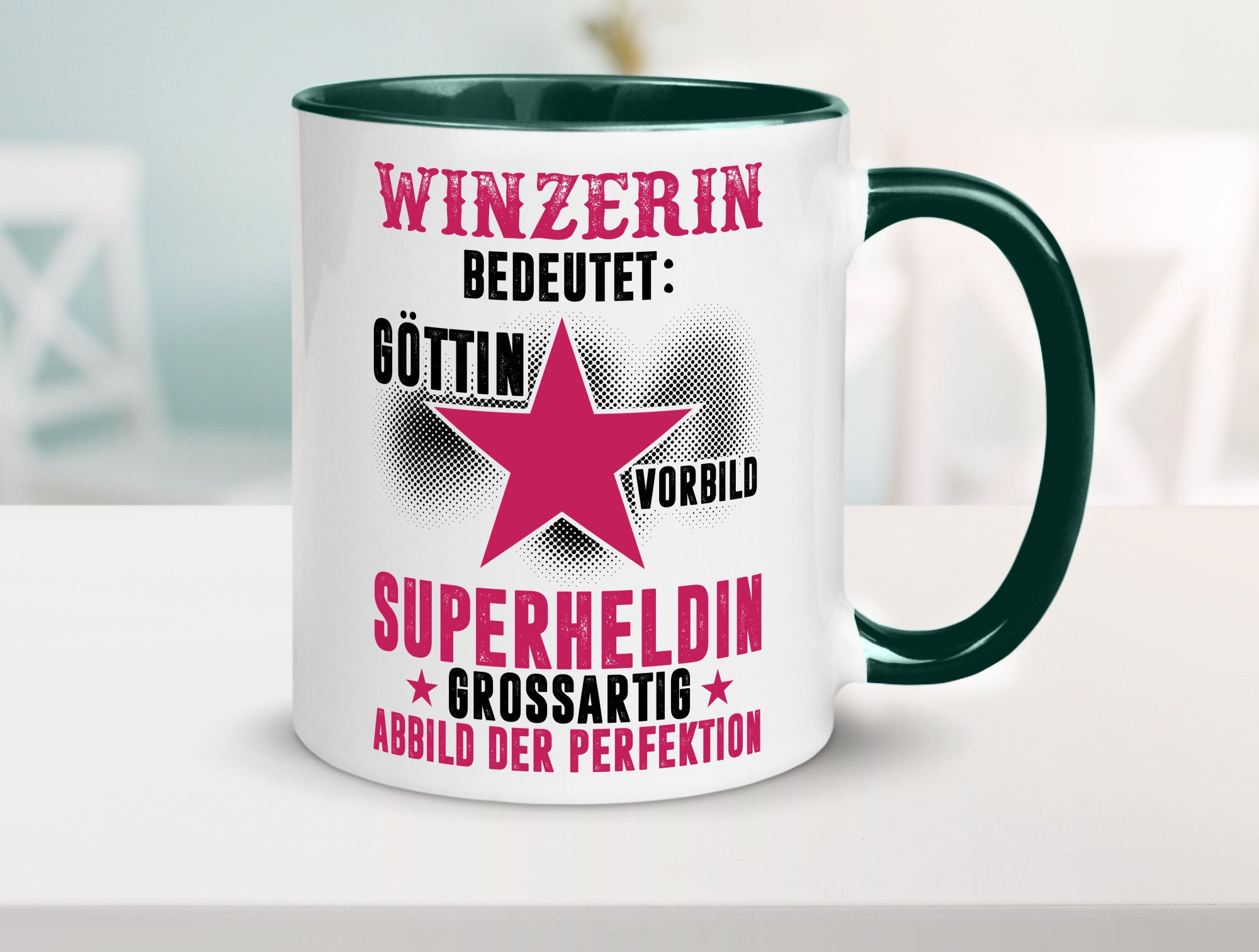 Bedeutung von Winzerin | Weinbauer Wein lustiger Spruch Geschenk Humor