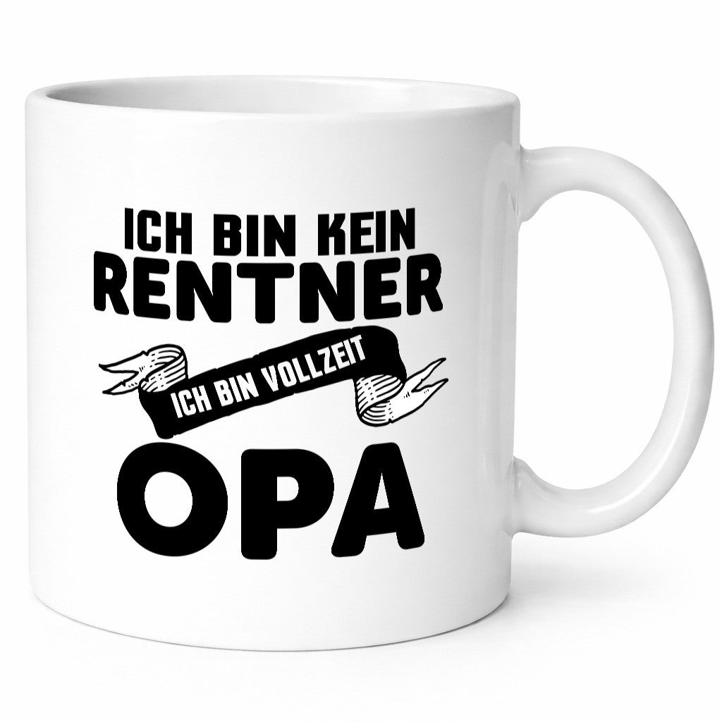 Bin kein Rentner, Vollzeit Opa | Auszeichnung lustig Familie Geschenkidee