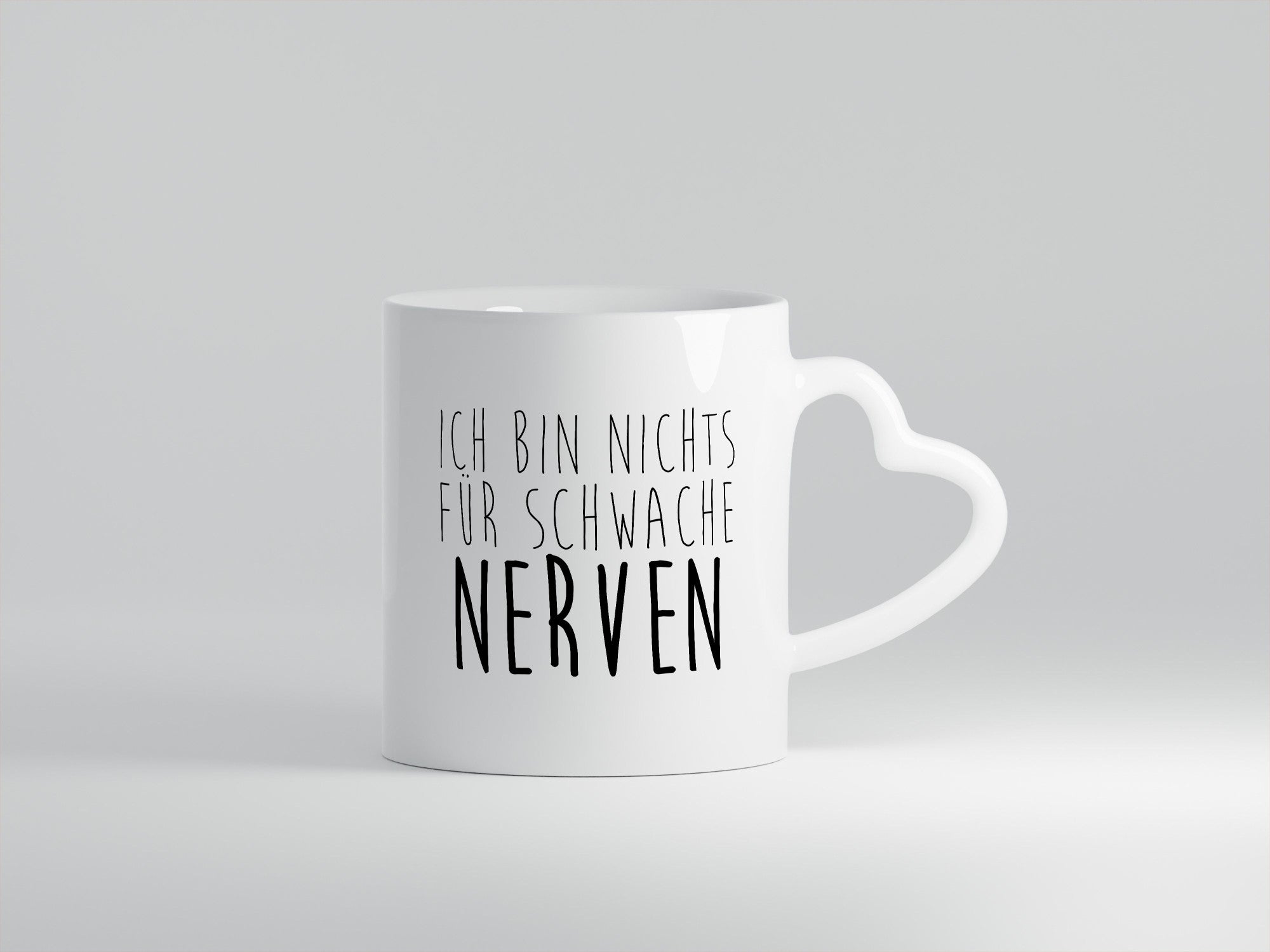 Ich bin nichts für schwache Nerven v3 Geschenk Humor Geschenkidee lustiger