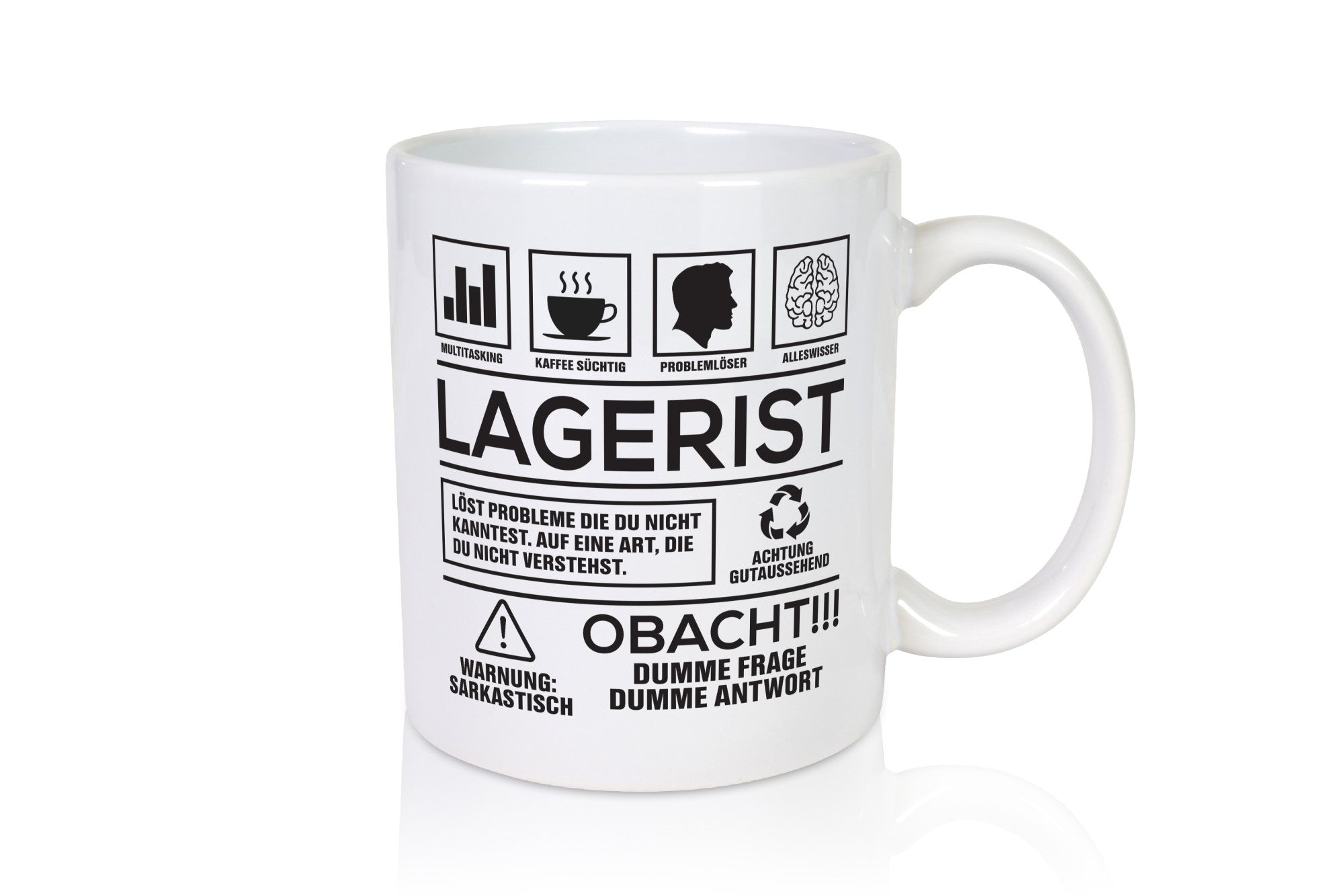 Achtung Probleme Lagerist | Lageristen Lager Arbeiter lustiger Spruch Geschenk