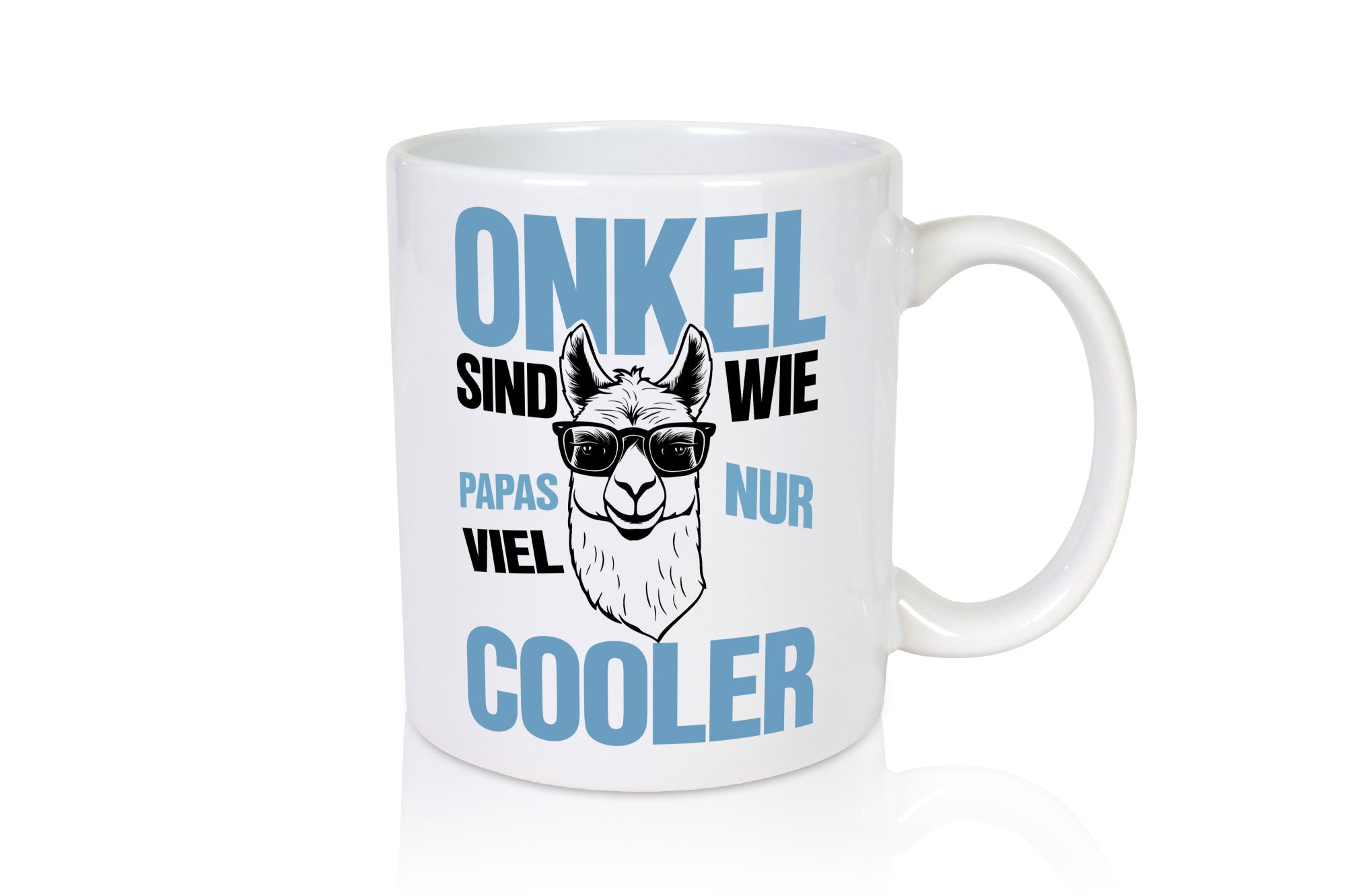 Onkel sind wie Papas | Nichte Neffe Lieblingsonkel lustig Humor Geschenkidee