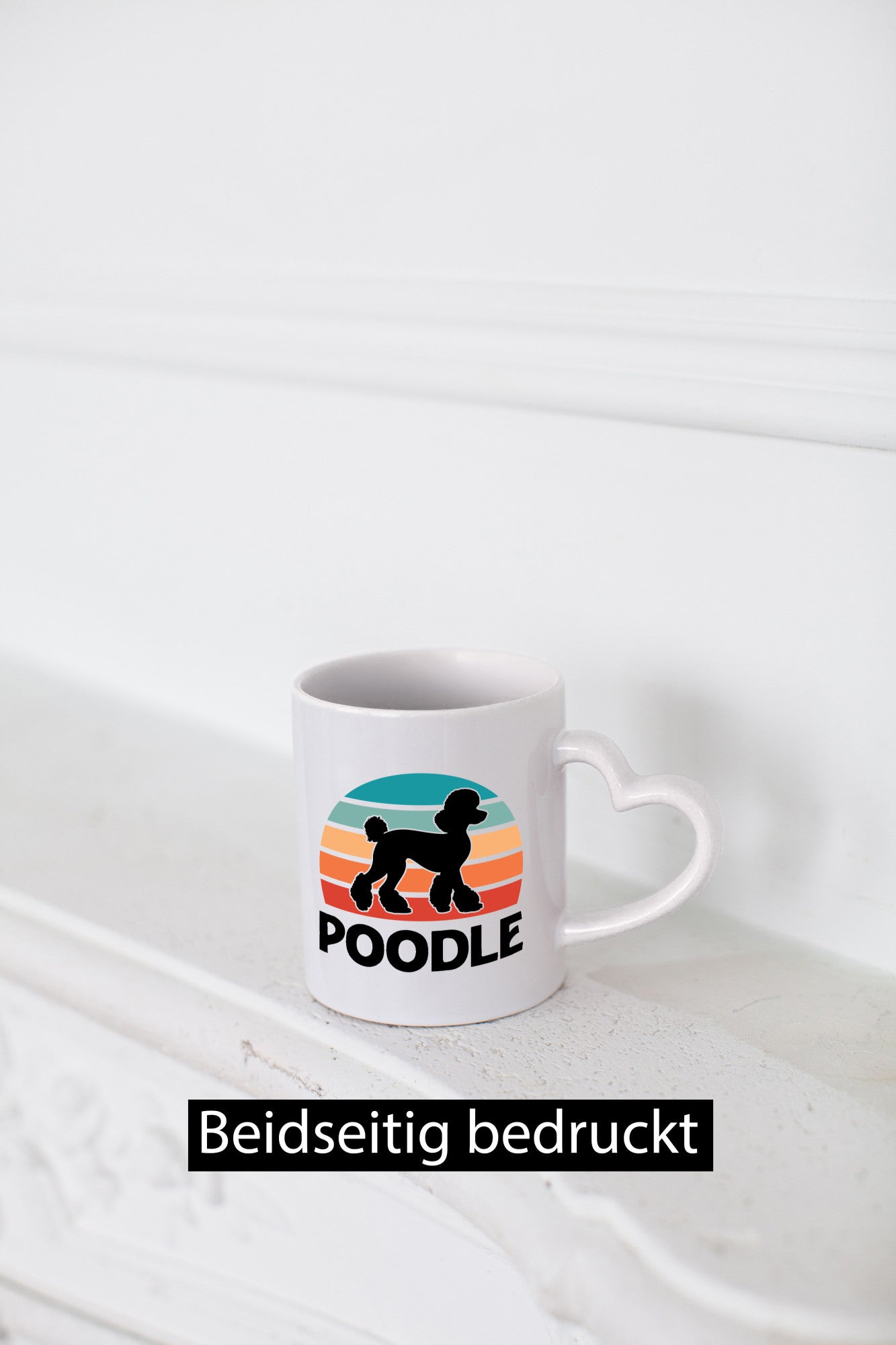 Poodle Vintage | Sunset Hundeliebhaber lustiger Spruch Geschenk Tierliebhaber