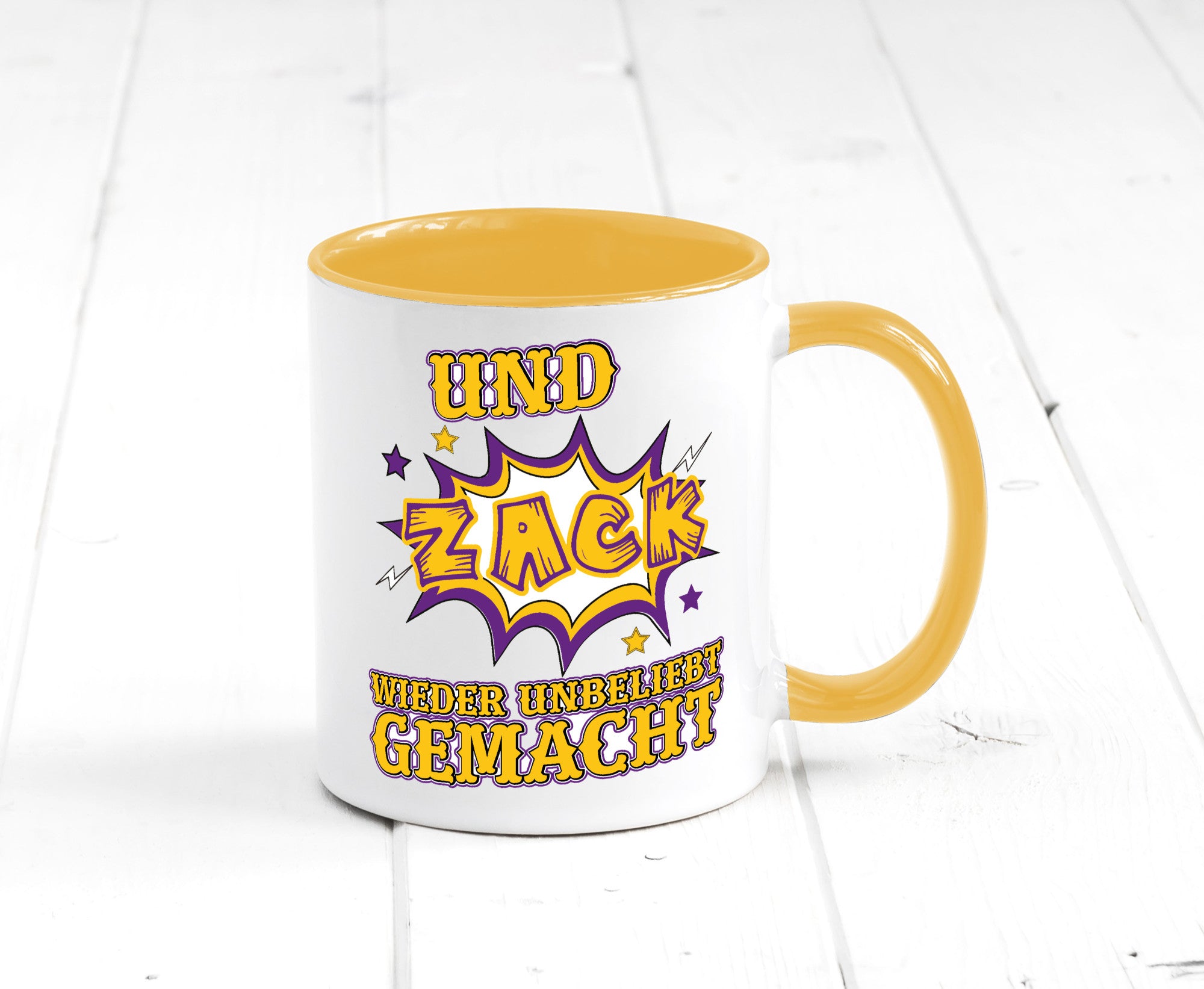 Wieder unbeliebt gemacht Geschenk Humor Geschenkidee lustiger Spruch Tasse