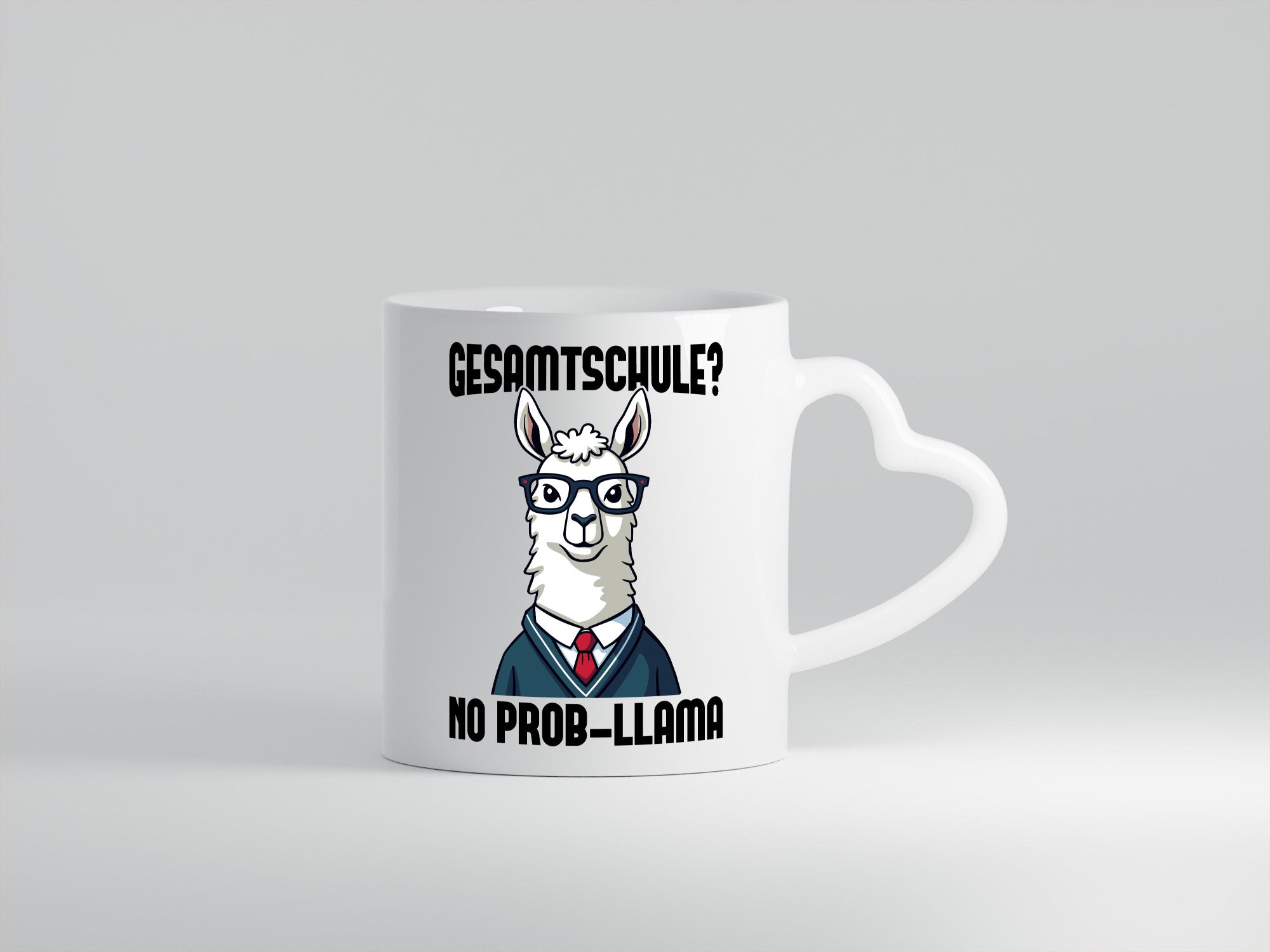 Gesammtschule | no prob-llama Einschuldung Humor Geschenkidee Tasse