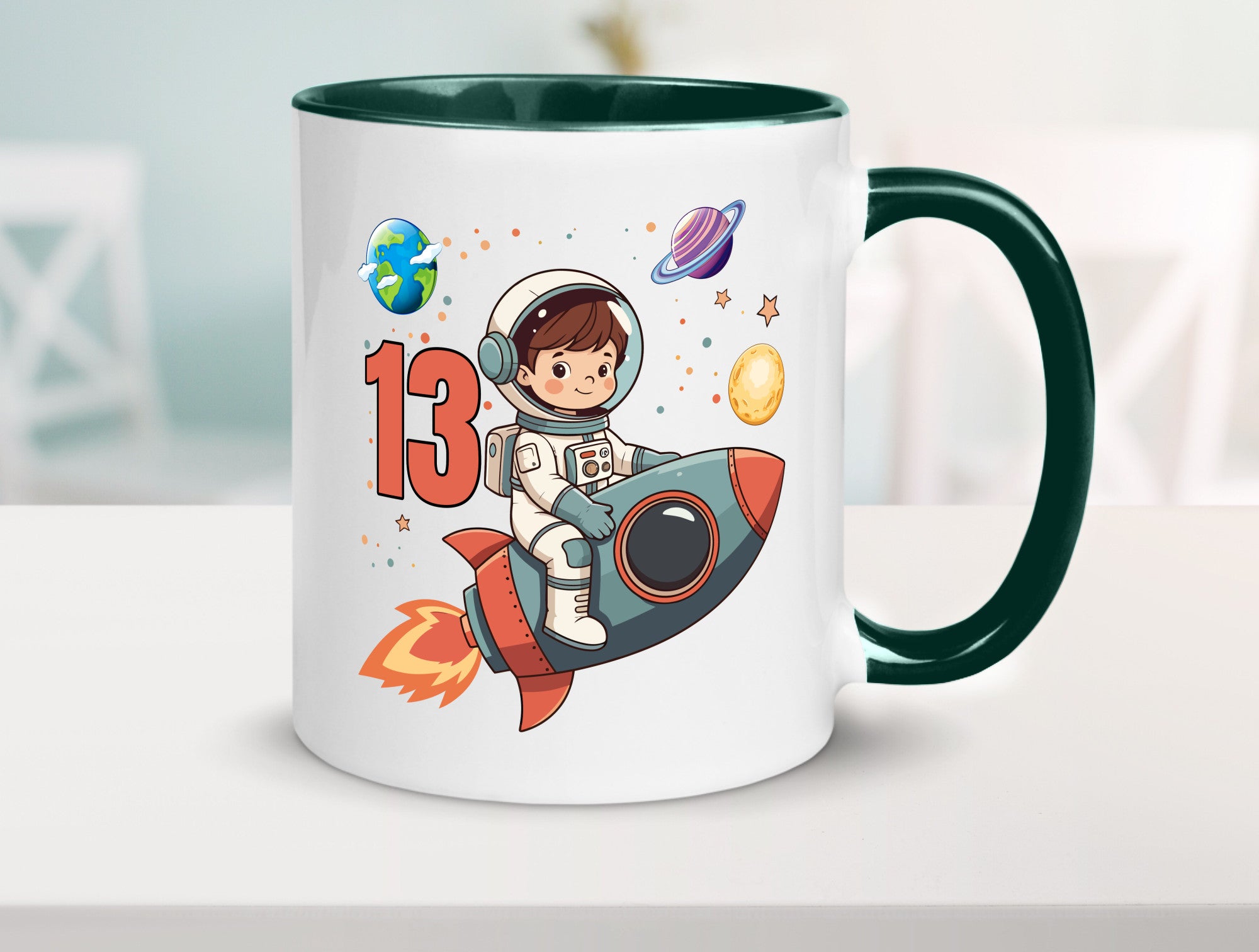 13. Geburtstag | 13 Jahre Astronaut Weltraum lustiger Spruch Geschenk