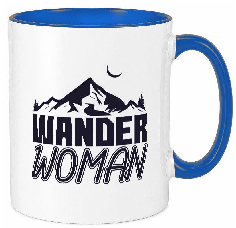 Wander Woman | Frauen Tasse Wanderer Bergsteigen lustig Familie Geschenkidee