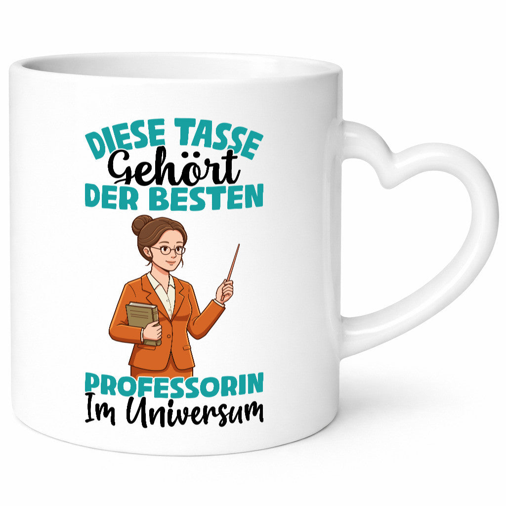 Im Universum: Professorin | Uni Universität lustiger Spruch Geschenk Humor