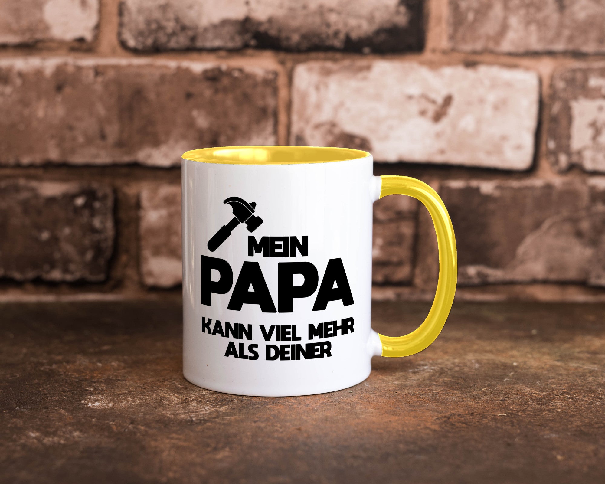 Mein papa kann viel mehr als deiner | Bester lustiger Spruch Geschenk Humor