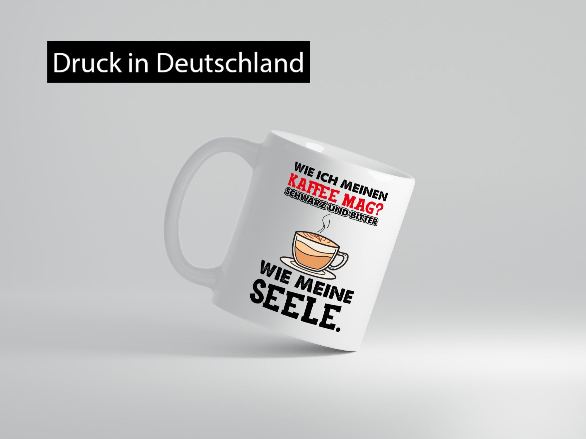 Leckrere Kaffee Geschenkidee Humor Tasse