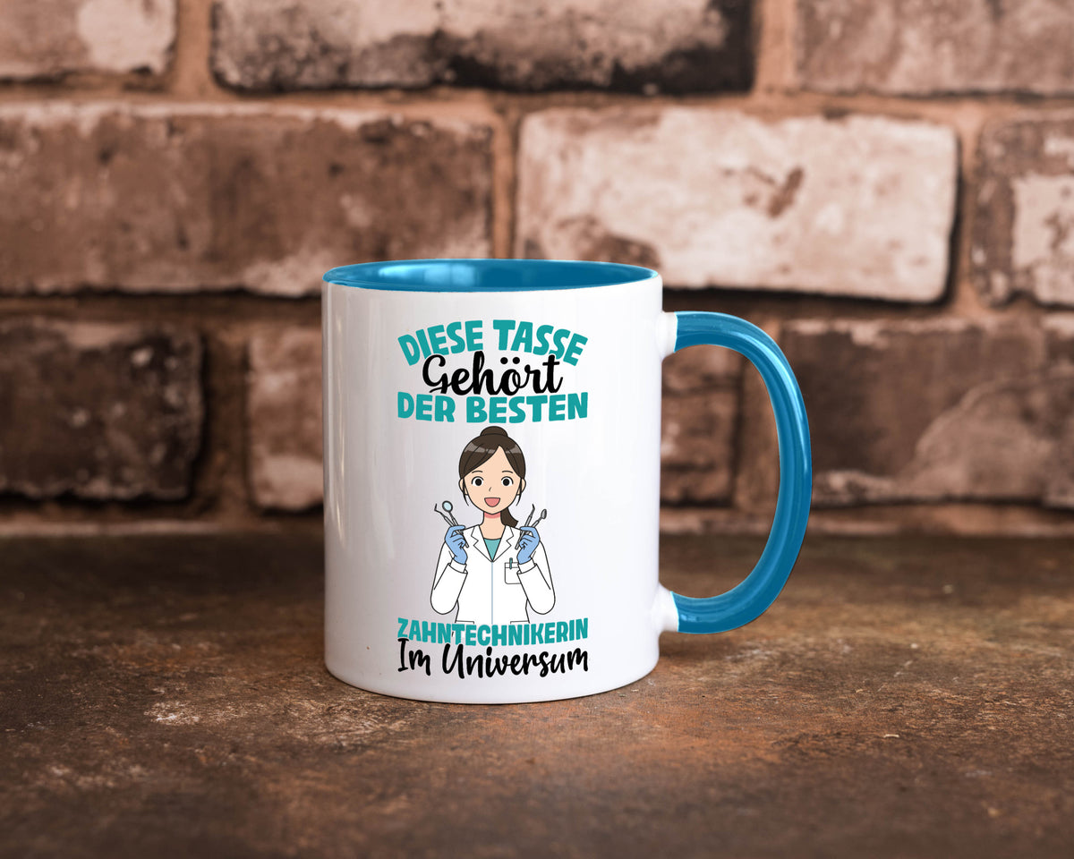 Im Universum: Zahntechnikerin | Zahnmedizin Humor Geschenkidee Tasse