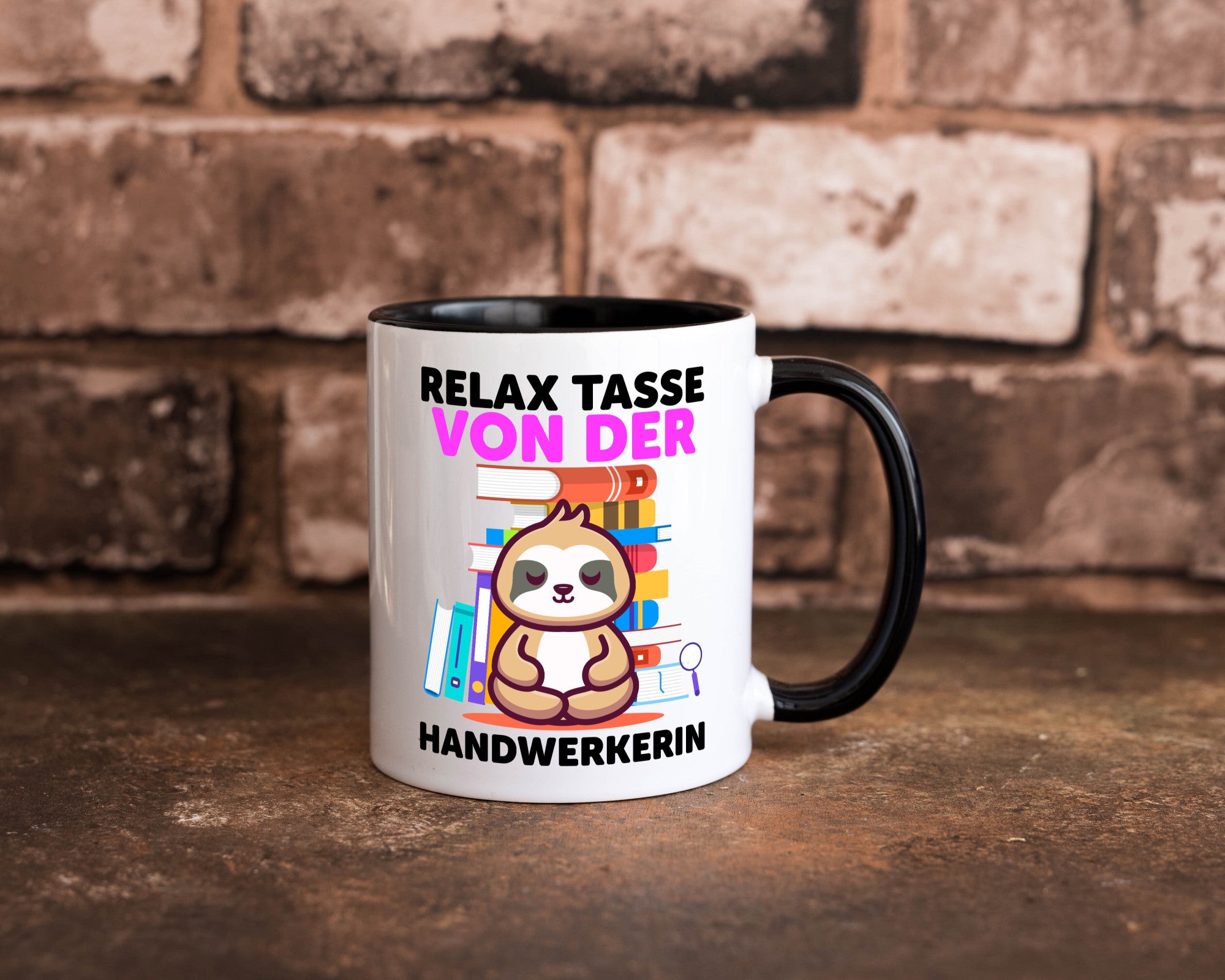 Relax Tasse: Handwerkerin | Handwerkerinnen Geschenk Humor Geschenkidee
