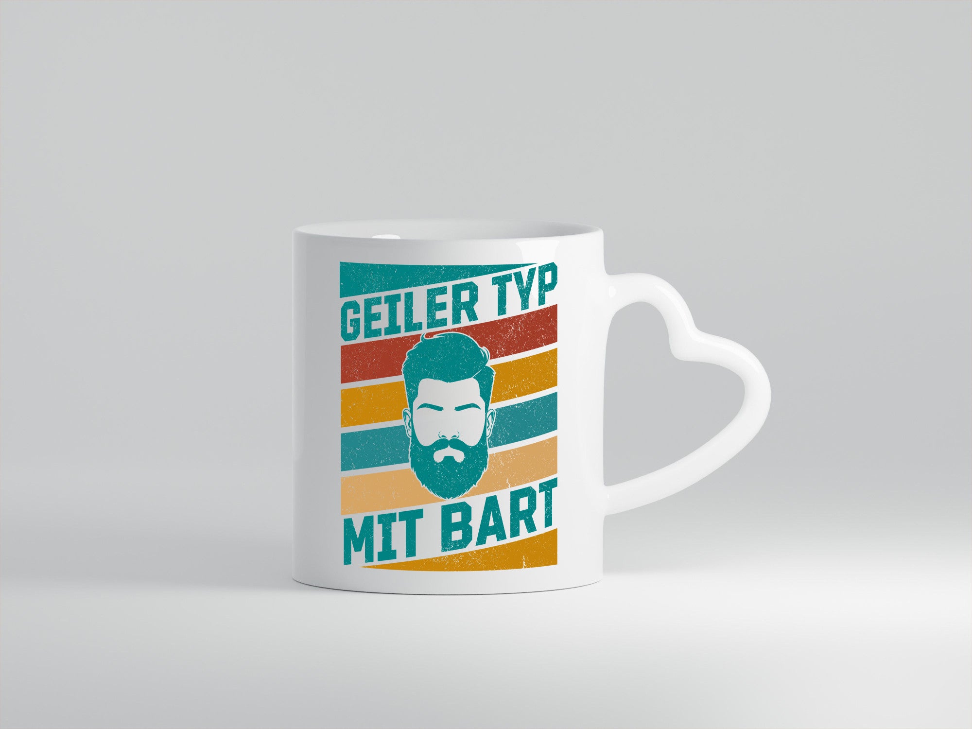 Geiler Typ mit Bart | Bartträger lustig Humor Geschenkidee Geschenk Tasse
