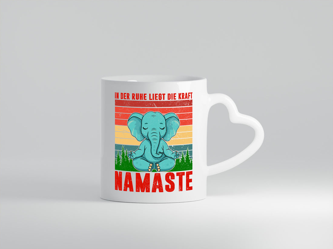 In der ruhe liegt die Kraft | Namaste Meditation Elefant Geschenk Humor