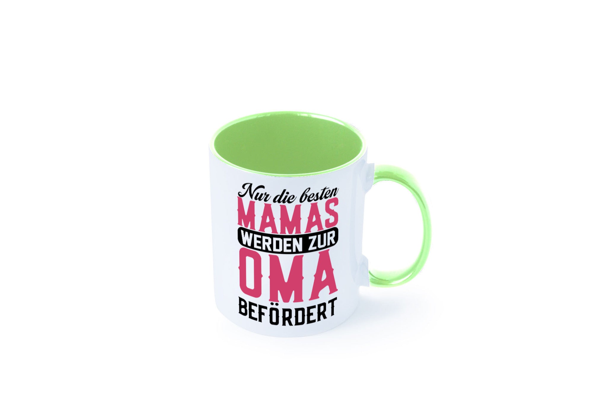 Beste Mama wird zur Oma befördert | Großmutter lustiger Spruch Geschenk Familie