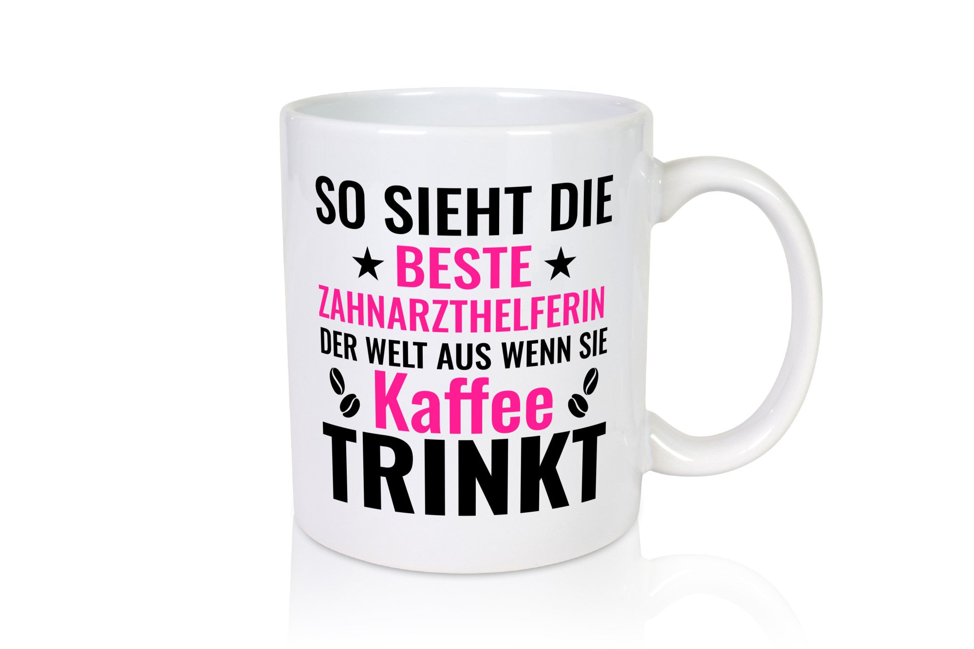 Kaffee trinkt: Zahnarzthelferin | Zahnmedizin lustig Humor Geschenkidee