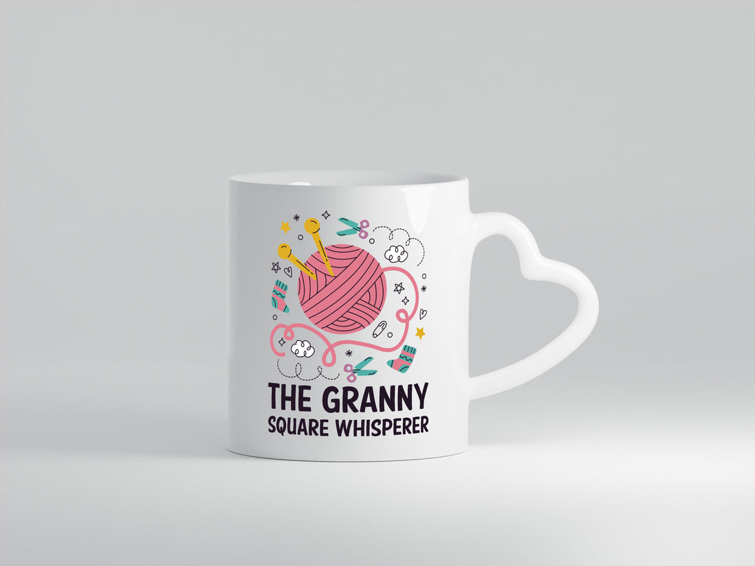 The Granny Square Whisperer | Socken Schere, lustiger Spruch Geschenk Humor