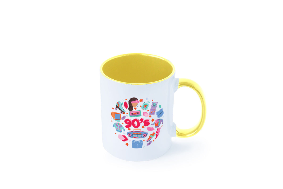 90er Jahre | Alte Zeit Nostalgie Humor Geschenkidee Tasse