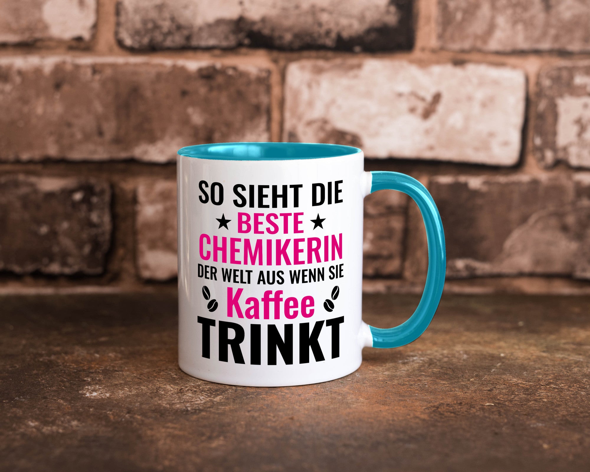 Kaffee trinkt: Chemikerin | Chemie Labor Geschenkidee Humor Tasse