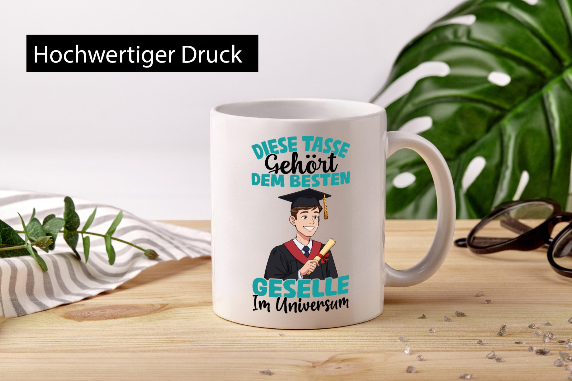Im Universum: Geselle | Handwerker Geschenk Humor Geschenkidee lustiger Spruch