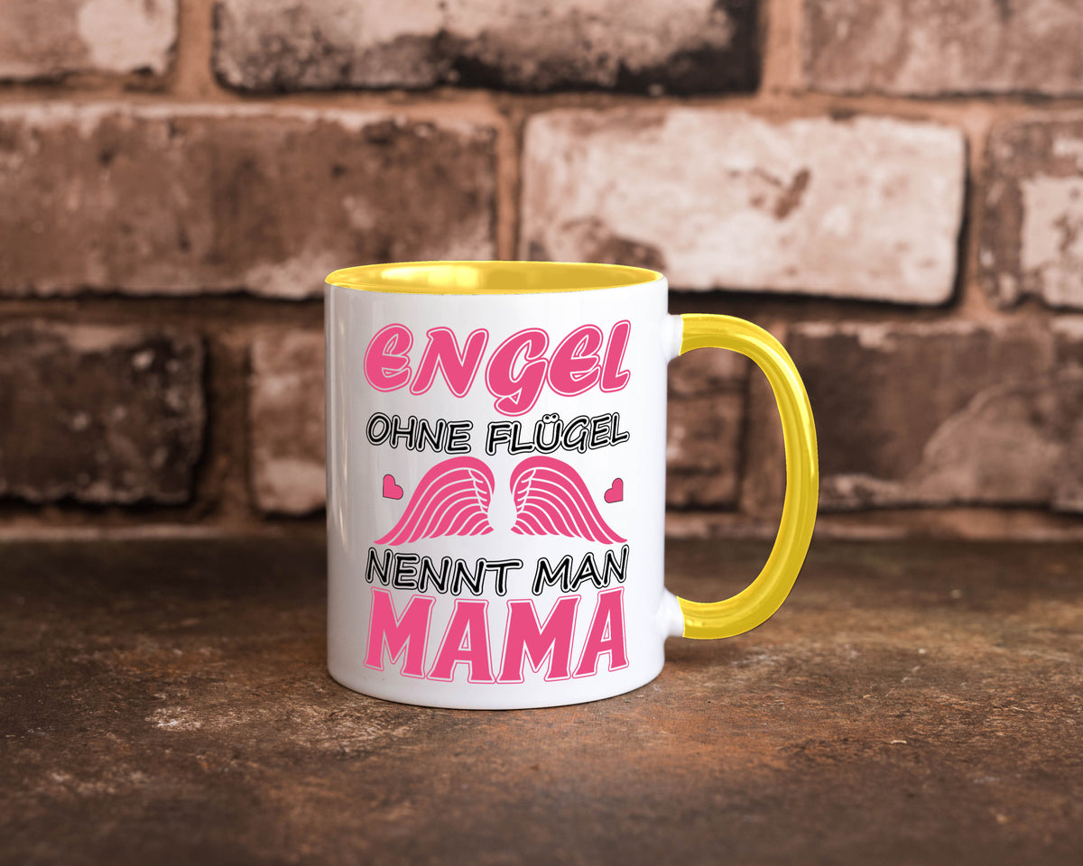 Mama Engel Humor Familie Geschenkidee Tasse