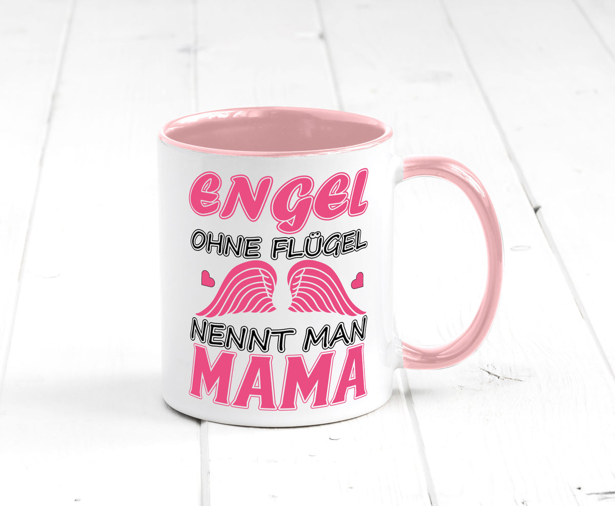 Mama Engel Humor Familie Geschenkidee Tasse