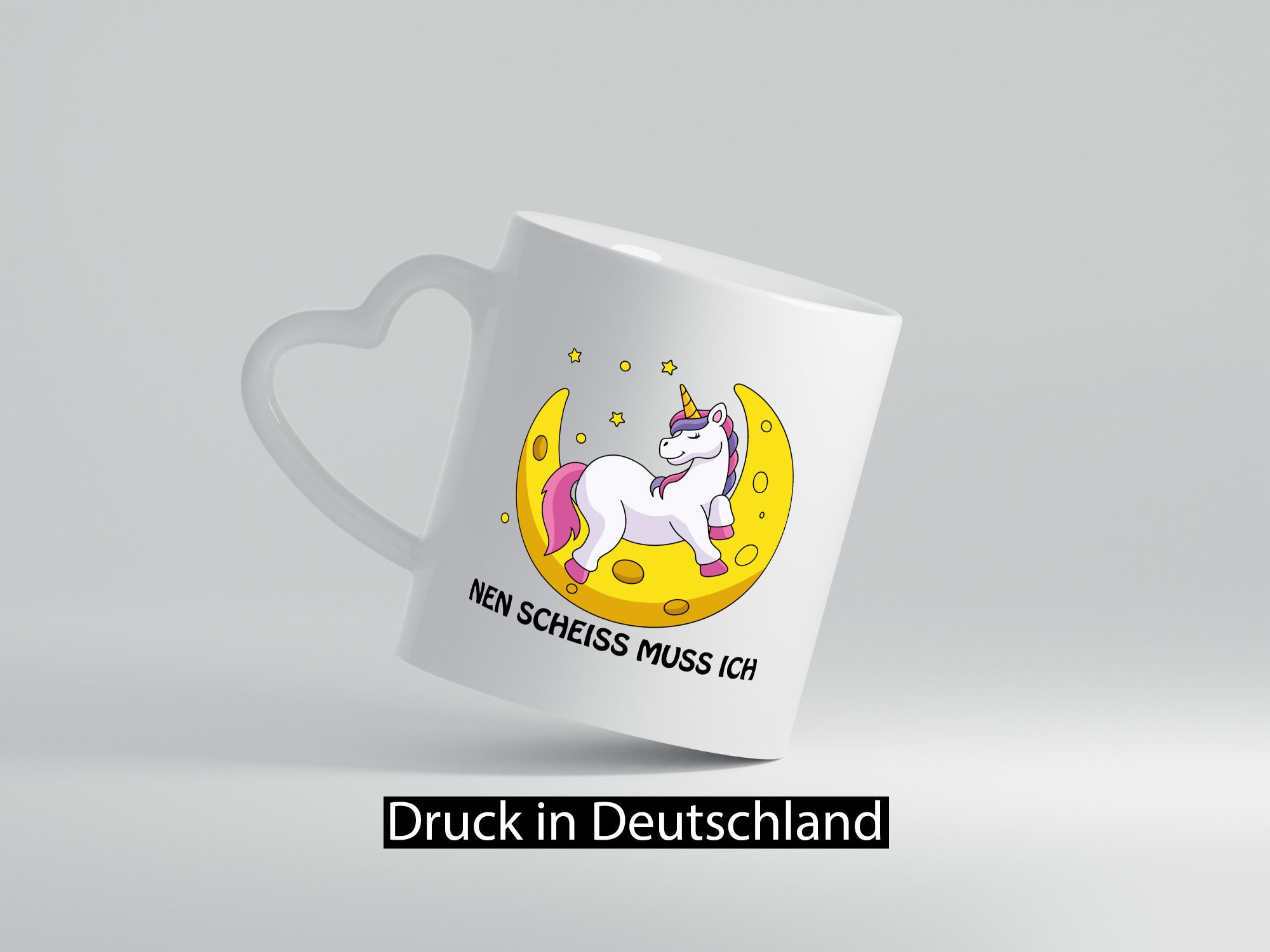 Nen Scheiss muss ich Geschenkidee Humor Tasse