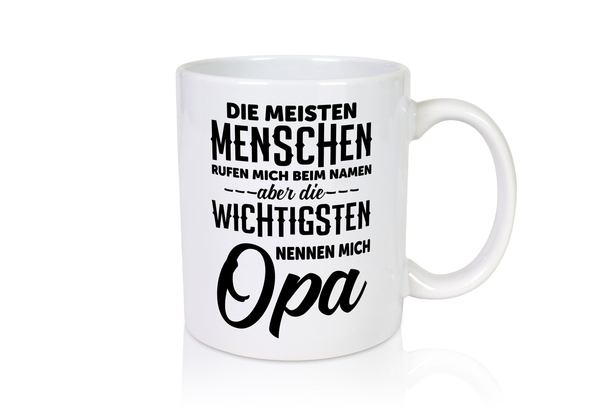 Die wichtigsten nennen mich Opa | Großvater Enkelkinder lustiger Spruch