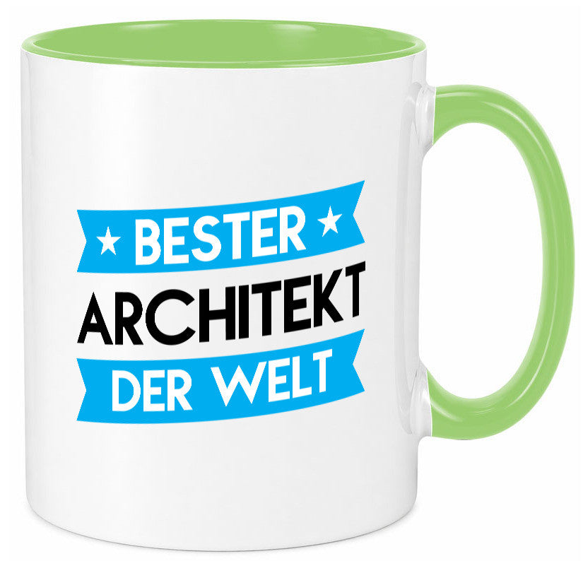 Bester Architekt | Architektur Büro Geschenk Arbeit Kollegen lustiger Spruch Tasse