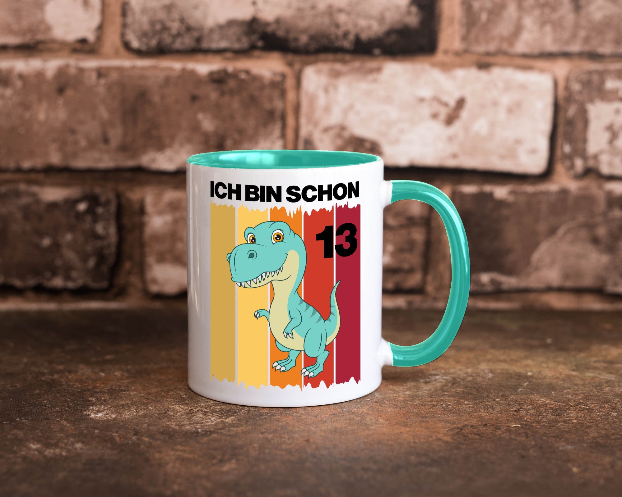13. Geburtstag | 13 Jahre Dinosaurier Geschenk Geschenkidee lustiger Spruch