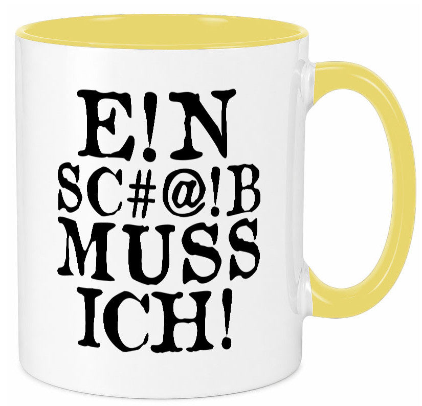 Einen Scheiß muss ich | Protest Teenager Humor lustiger Spruch Geschenk