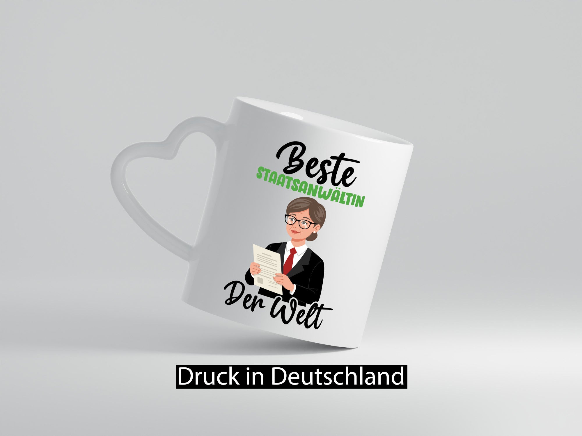 Beste Staatsanwältin | Anwältin v2 Geschenkidee Humor Tasse