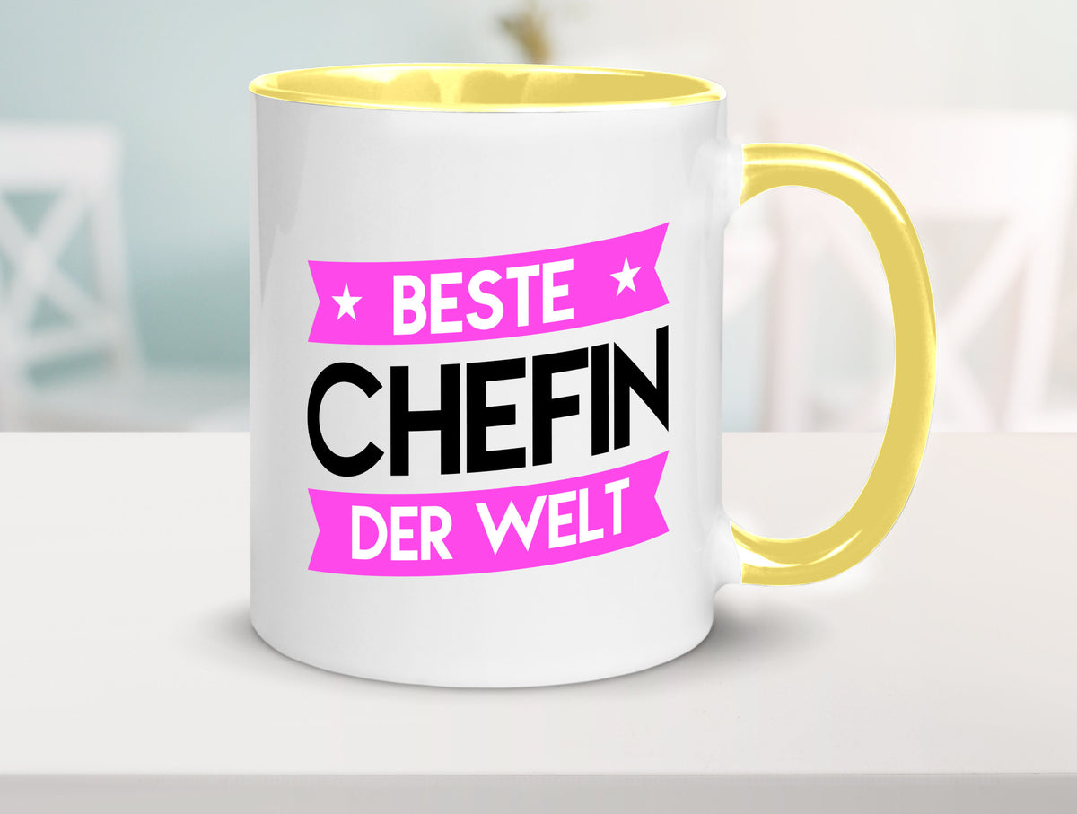 Beste Chefin | Führungskraft Vorgesetzte Humor Arbeit Kollegen Büro Tasse