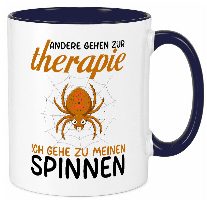 Ich gehe zu meinen Spinnen | Spinnenliebhaber lustiger Spruch Geschenk Humor Tasse