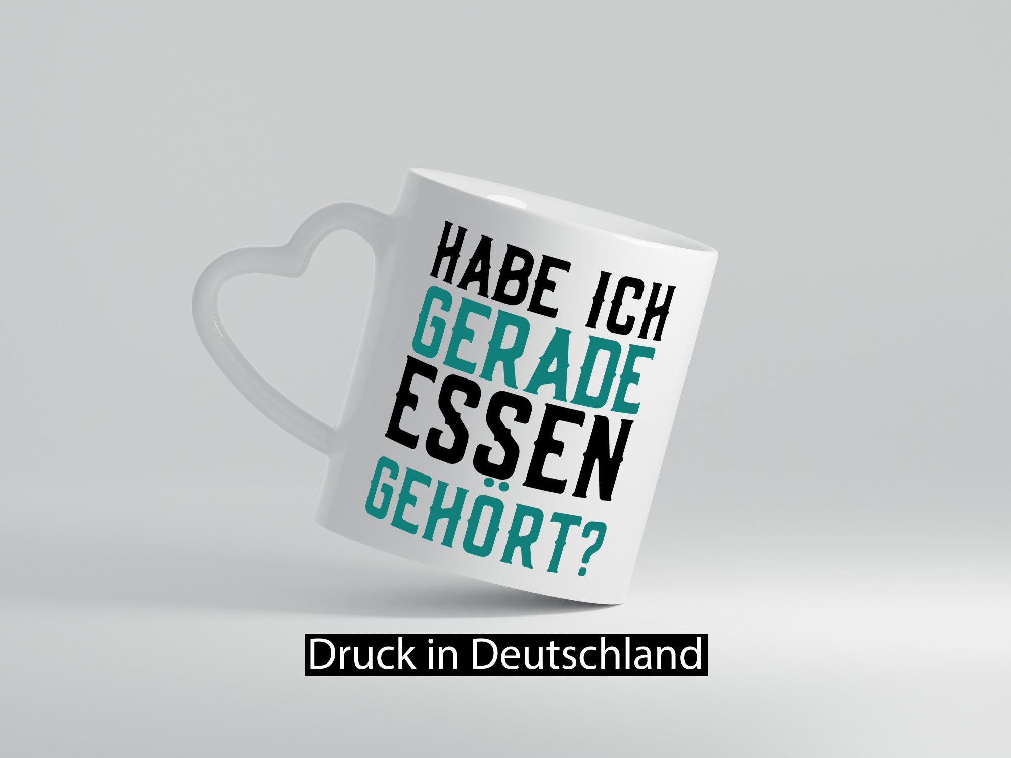 Habe ich Essen gehört | lustiger Spruch Vielfraß Gourmet Geschenkidee Humor