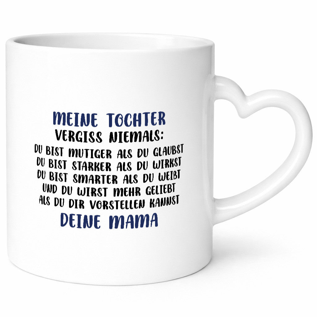 Meine Tochter vergisst niemals | Muttertag Mama lustiger Spruch Geschenk