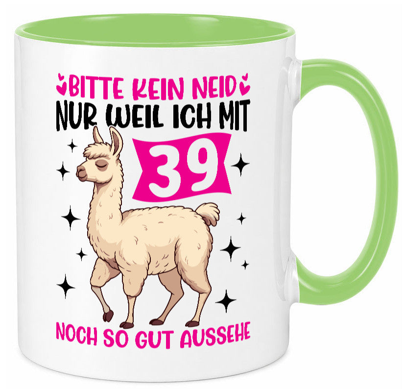 39. Geburtstag | 39 Jahre Lama gut aussehen Geschenk Geschenkidee lustiger