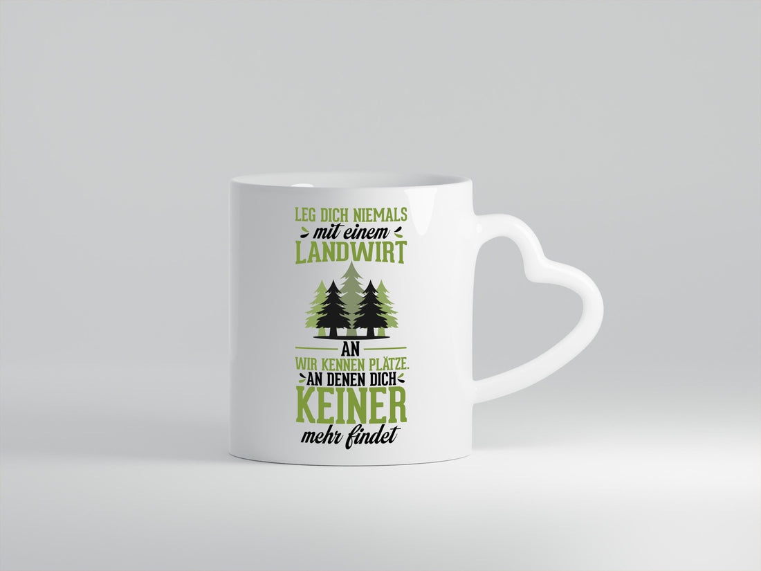 Leg dich nicht mit einem Landwirt an | Bauer Geschenkidee Humor Tasse