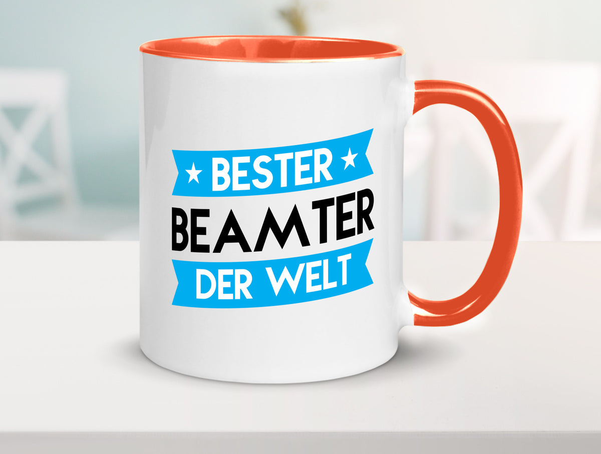 Bester Beamter | Verbeamtung öffentlicher Dienst Humor Geschenkidee Tasse