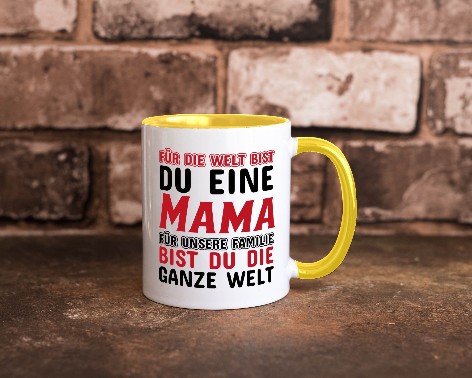 Beste mama der Welt lustiger Spruch Geschenk Familie Geschenkidee Tasse