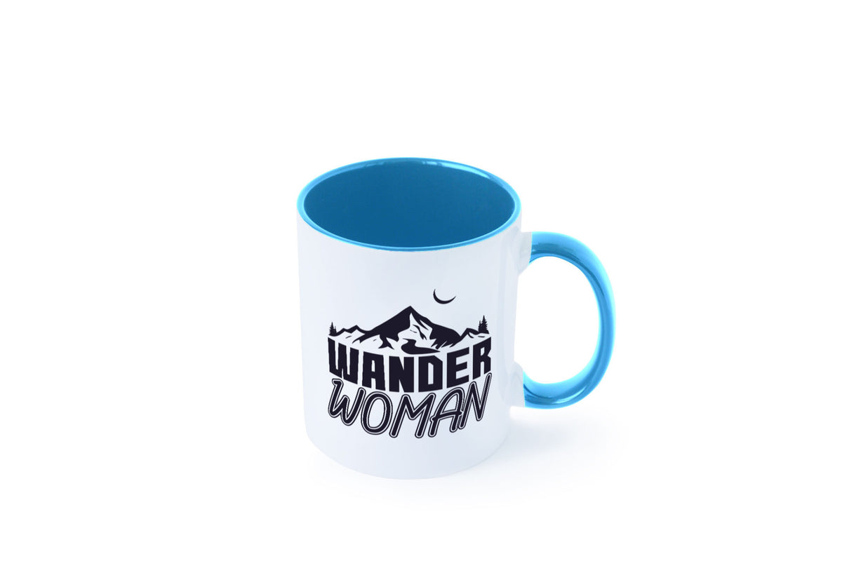 Wander Woman | Frauen Tasse Wanderer Bergsteigen lustig Familie Geschenkidee