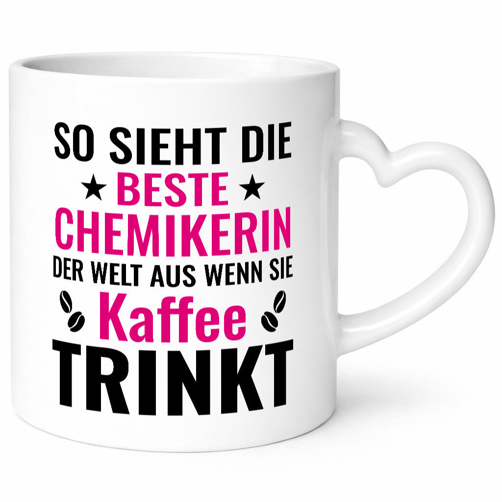 Kaffee trinkt: Chemikerin | Chemie Labor Geschenkidee Humor Tasse