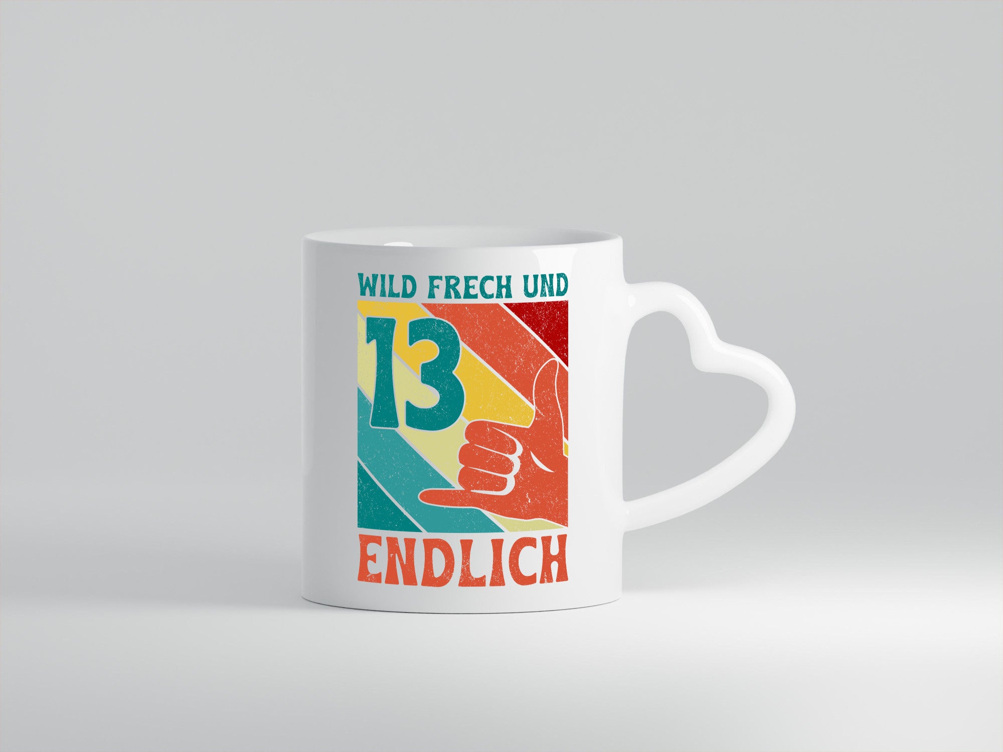 13. Geburtstag | 13 Jahre Wild und Frech Humor Geschenkidee Tasse