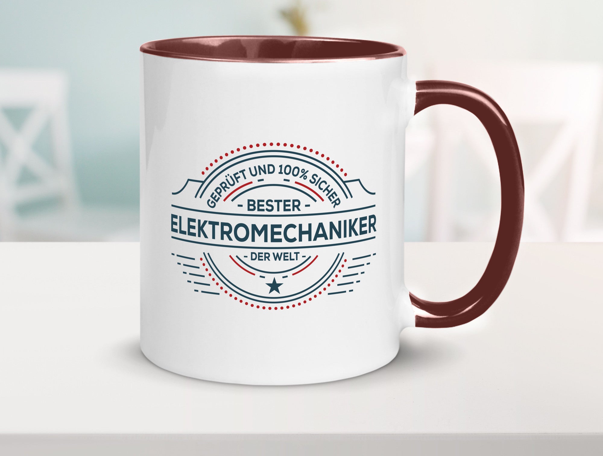Geprüft und sicher: Elektromechaniker | Mechaniker Geschenk Humor Geschenkidee