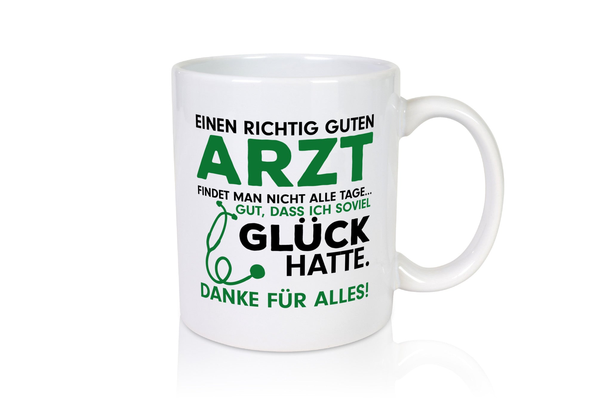 Richtig guter Arzt | Dankeschön Tasse Ärzte Spruch Geschenk Humor Geschenkidee