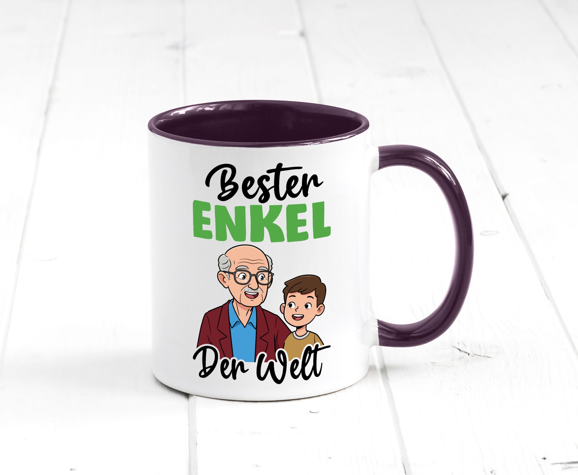 Bester Enkel | Großmutter Großvater Oma Opa lustiger Spruch Geschenk Familie